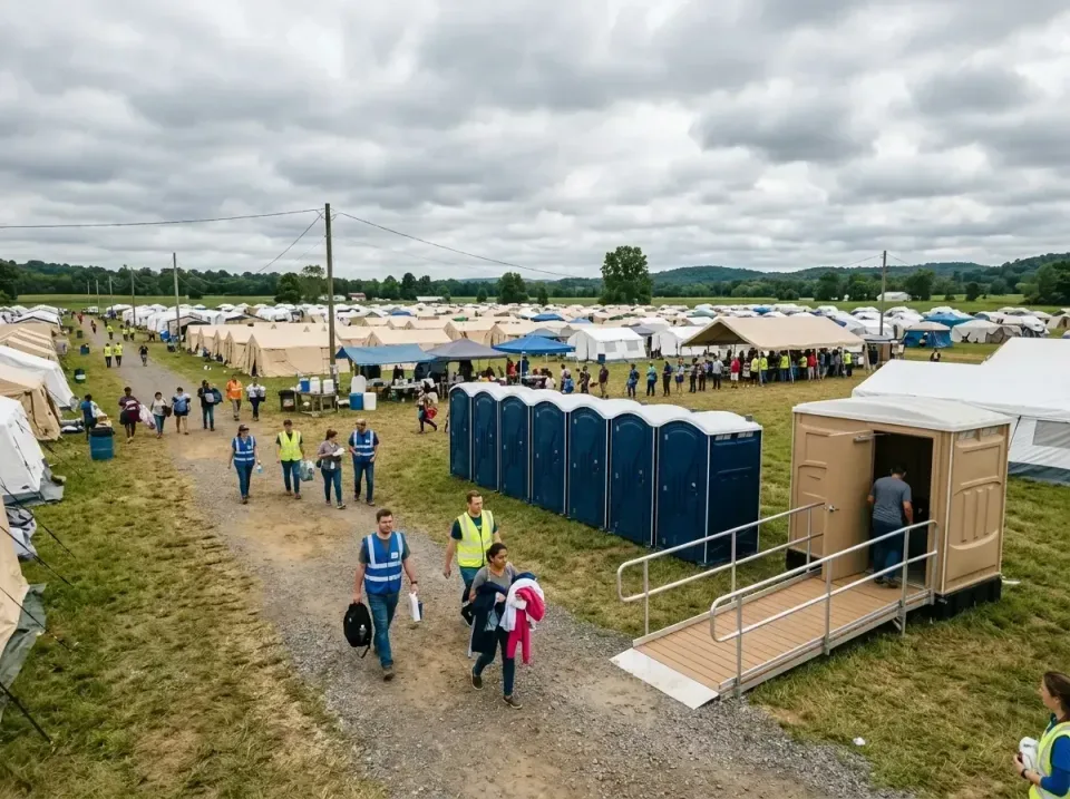 disaster-relief-camp-restrooms-010 — frequently asked questions, Dumpster & Portable Bathrooms Rental in Shepherd, TX